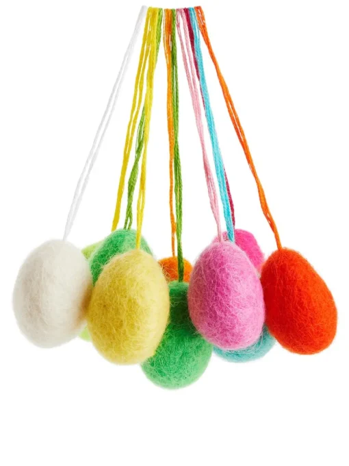 A World Of Craft Felted Egg Decorations