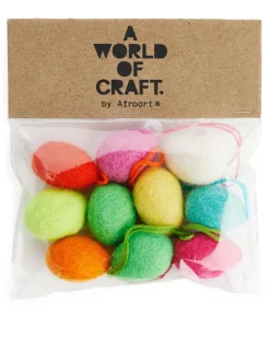 A World Of Craft Felted Egg Decorations