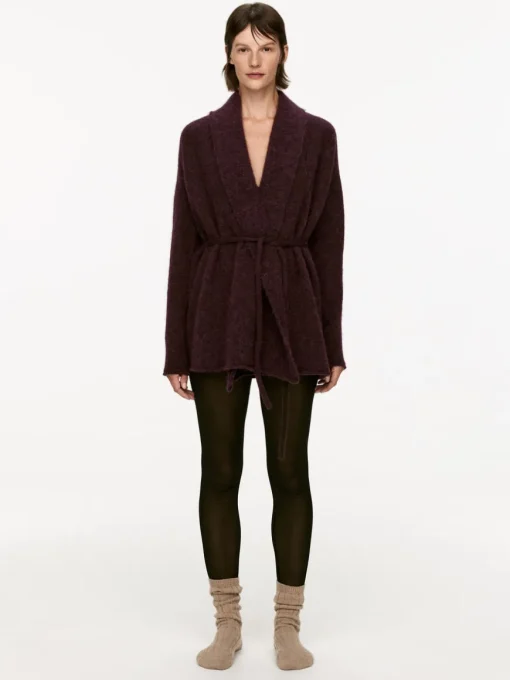 Alpaca-Wool Blend Cardigan