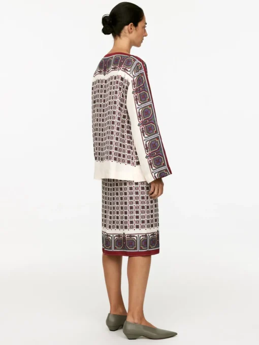 Boat-Neck Blouse