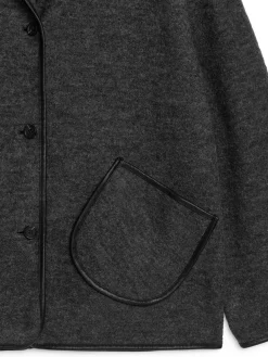 Boiled Wool-Cotton Jacket