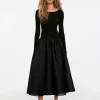 Brocade Midi Skirt