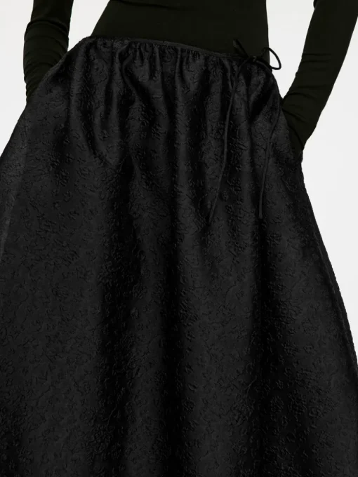 Brocade Midi Skirt