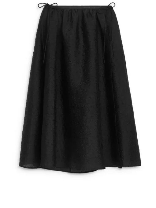 Brocade Midi Skirt