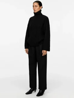 Cable-Knit Wool Jumper