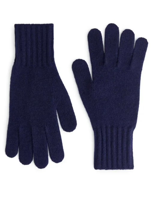 Cashmere-Blend Gloves