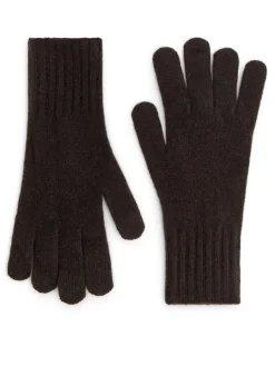 Cashmere-Blend Gloves
