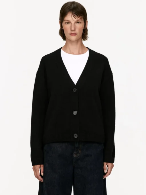 Cashmere-Wool Cardigan