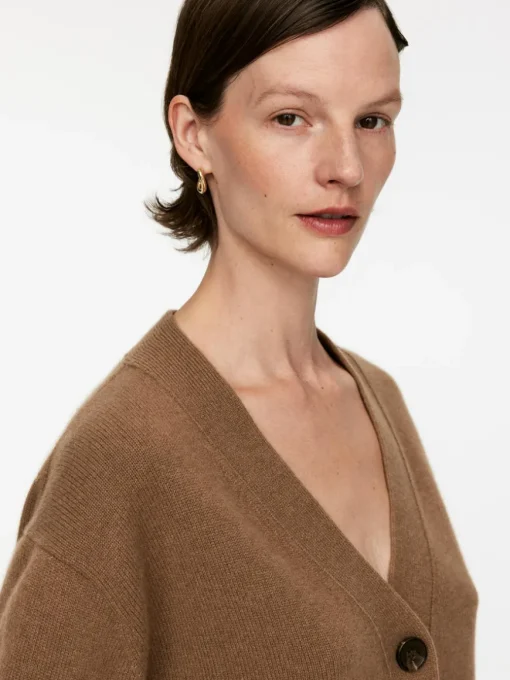 Cashmere-Wool Cardigan