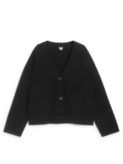 Cashmere-Wool Cardigan