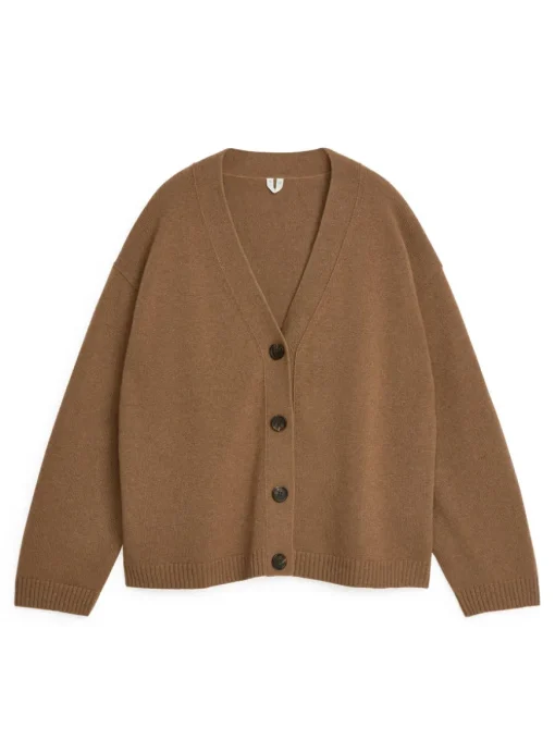 Cashmere-Wool Cardigan
