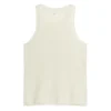 Cashmere-Wool Racer Tank