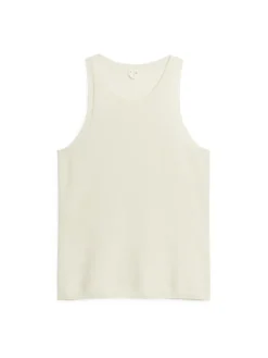 Cashmere-Wool Racer Tank