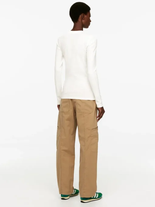 Cotton Henley Shirt
