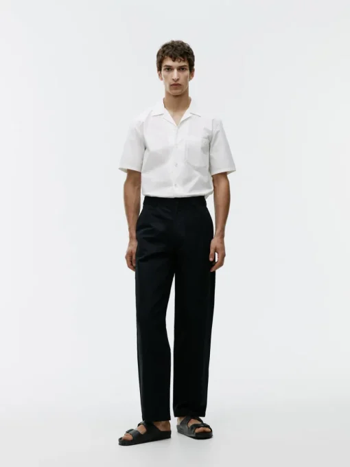 Cotton-Linen Trousers