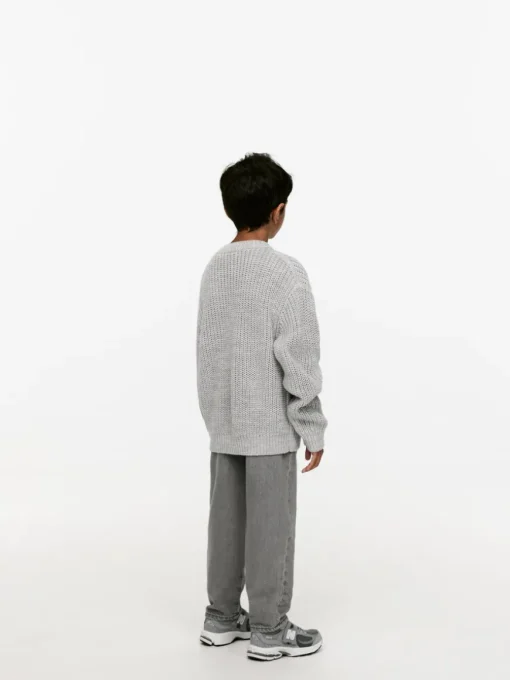 Crew-Neck Fisherman Jumper