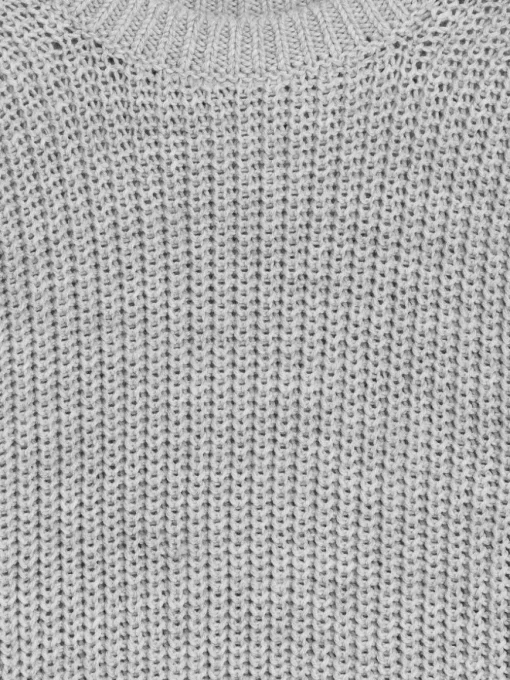 Crew-Neck Fisherman Jumper