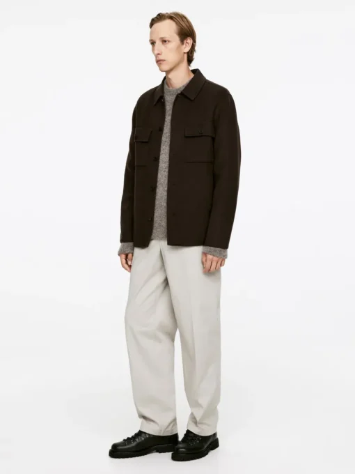 Doublé Wool Blend Shirt