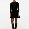 Double-Knit Mini Dress