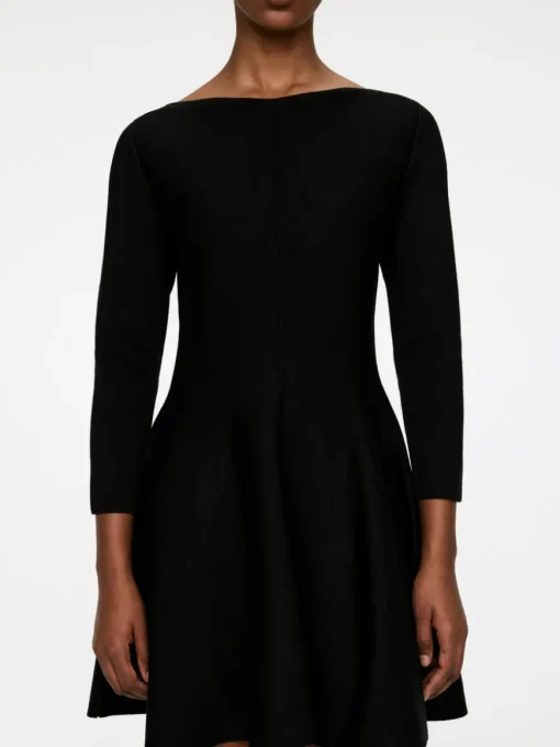Double-Knit Mini Dress