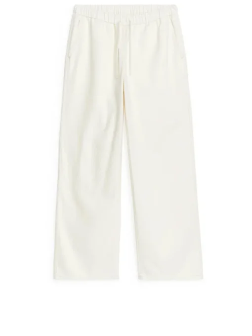 Drawstring Denim Trousers