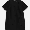 Embellished Shift Dress