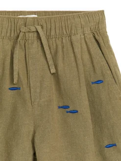 Embroidered Shorts