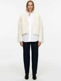 Faux Fur Cardigan