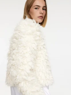 Faux Fur Cardigan