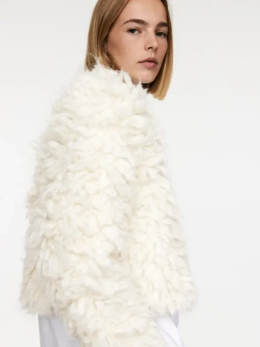 Faux Fur Cardigan