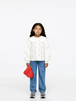 Frill-Collar Blouse