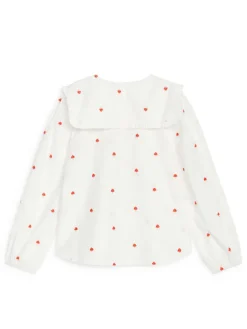 Frill-Collar Blouse
