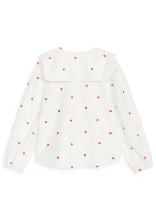 Frill-Collar Blouse