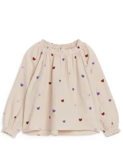 Frill-Detail Blouse