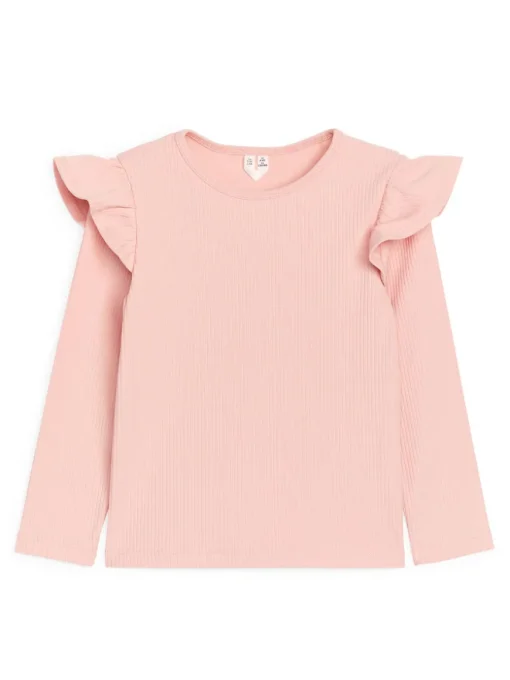 Frilled Jersey Top