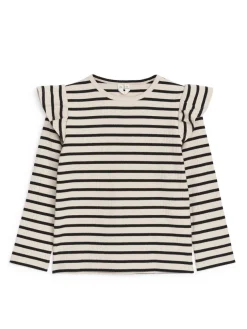 Frilled Jersey Top