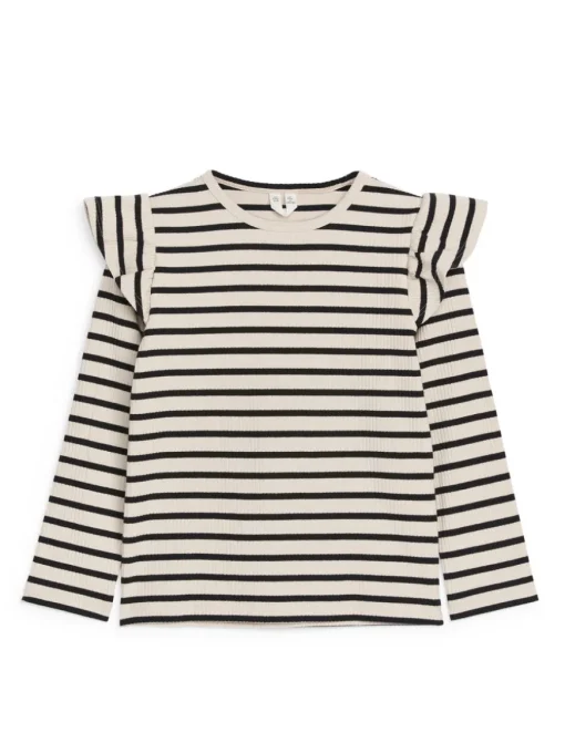 Frilled Jersey Top