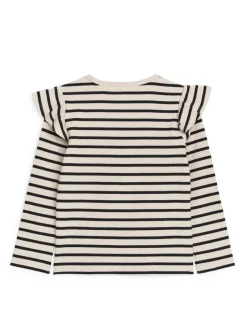 Frilled Jersey Top