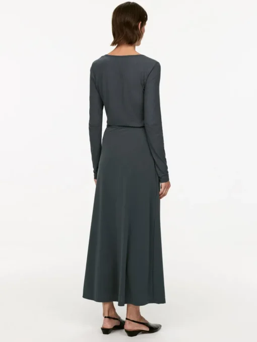 Gathered Maxi Skirt