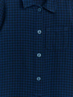 Gingham Flannel Jumpsuit