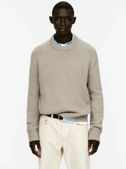 Heavy Knit Wool Blend Jumper