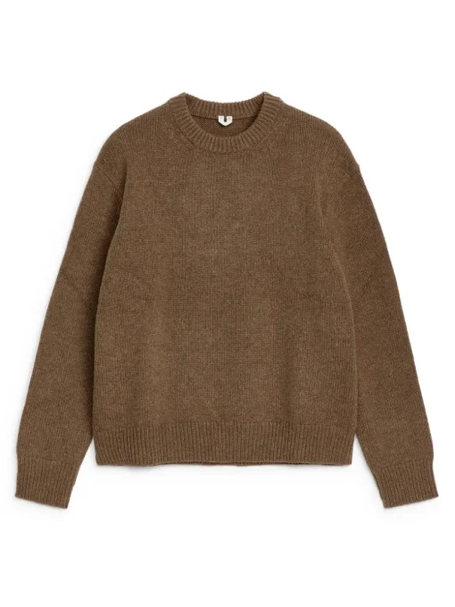 Heavy Knit Wool Blend Jumper