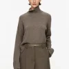 High-Neck Wool Jumper