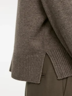 High-Neck Wool Jumper