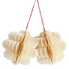 Honeycomb Ornaments Set Of 2