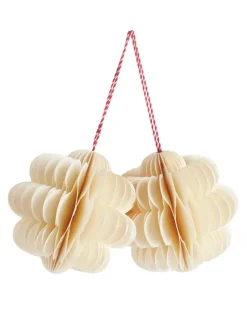 Honeycomb Ornaments Set Of 2