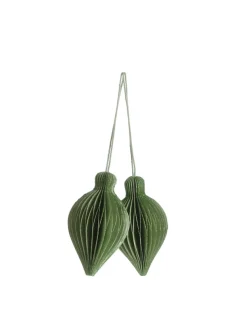 Honeycomb Ornaments Set Of 2