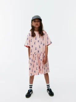 Jersey Frill Dress
