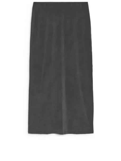 Long Cupro Skirt