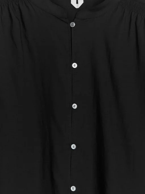Loose Button-Up Blouse